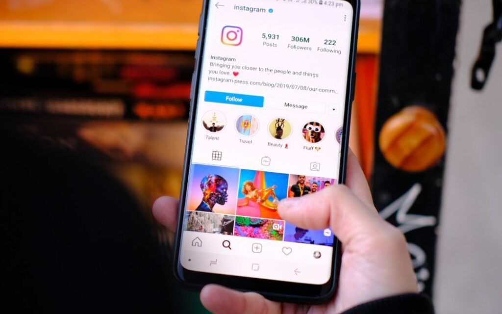 programmer une publication instagram 1